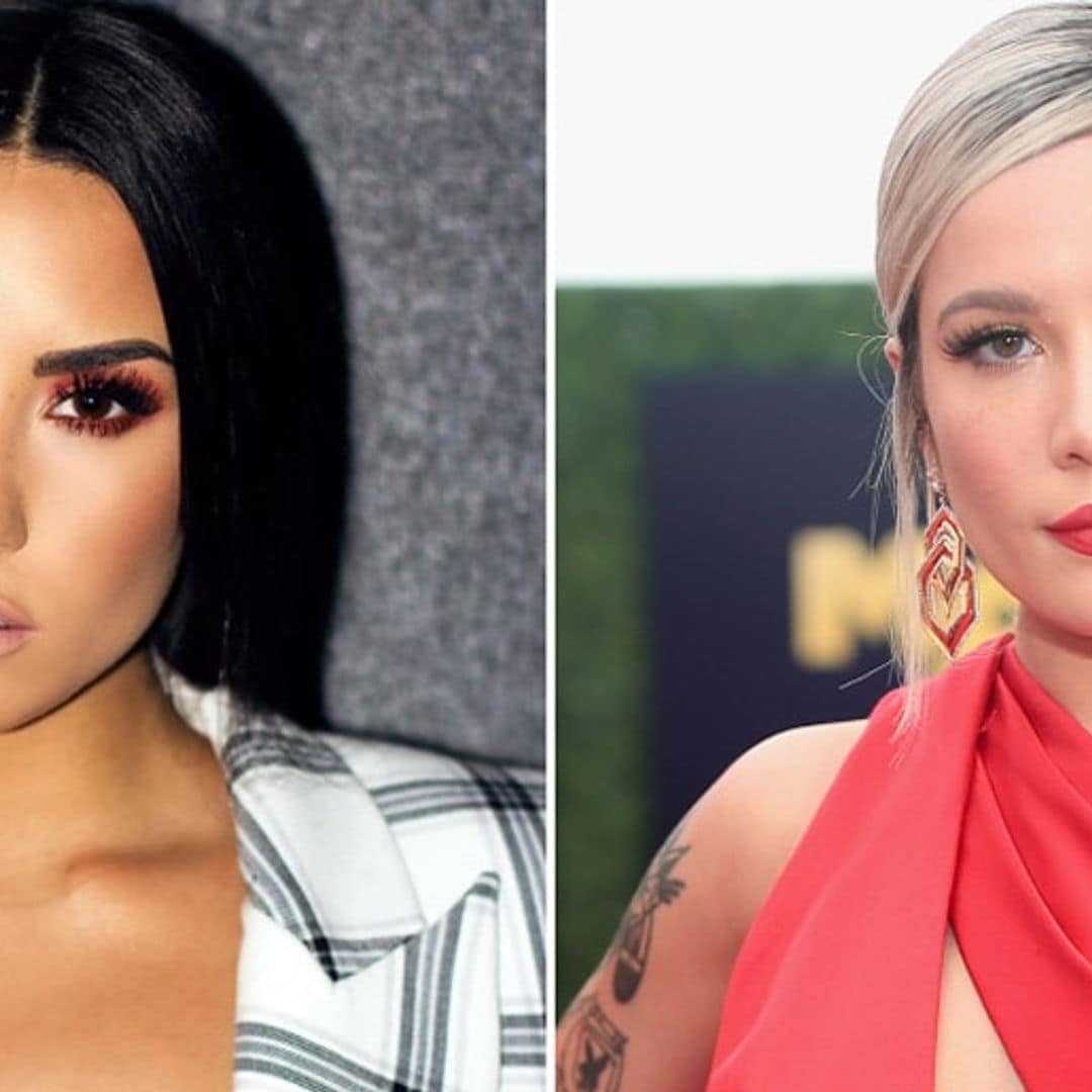 Demi Lovato weighs in on Halsey's controversial cover shot