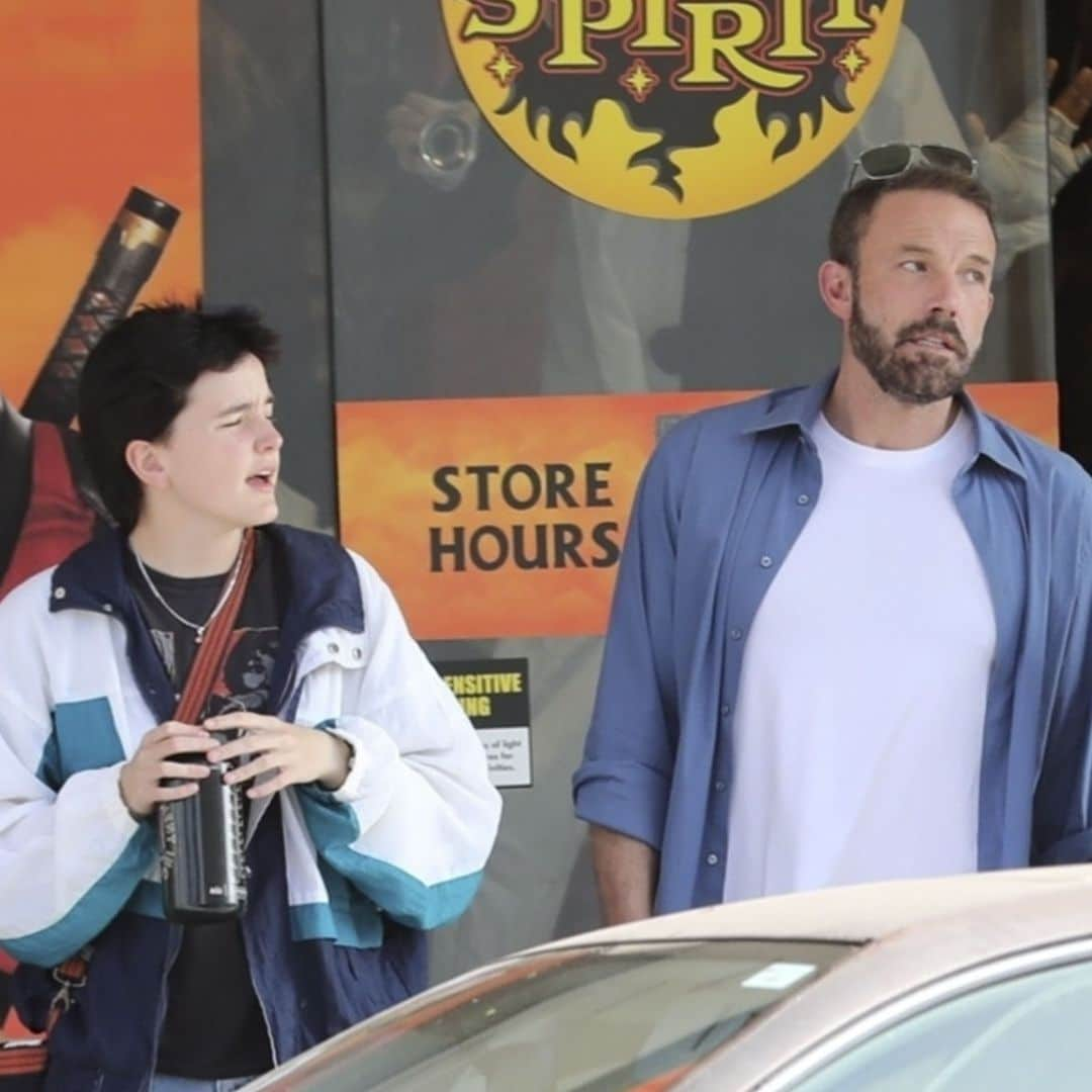 Ben and Fin Affleck go Halloween shopping in Los Angeles