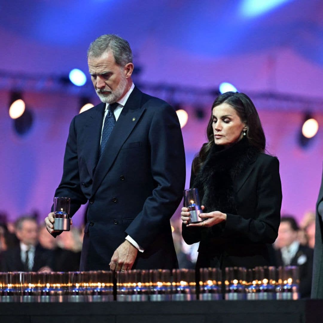 Kings Felipe and Queen Letizia join global leaders to mark Auschwitz 80th anniversary