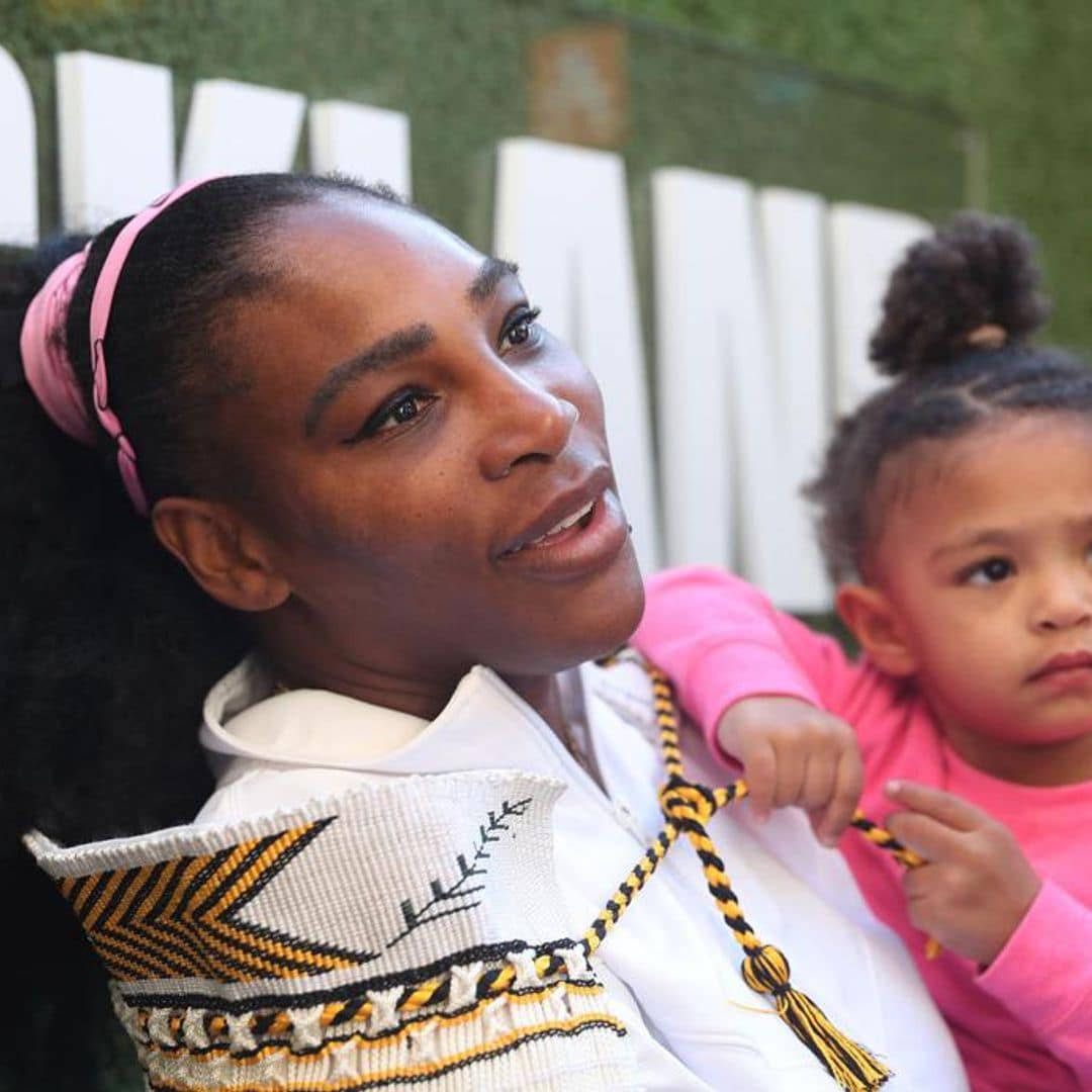 Serena Williams’ daughter Olympia and mom adorably bond over morning skincare routine