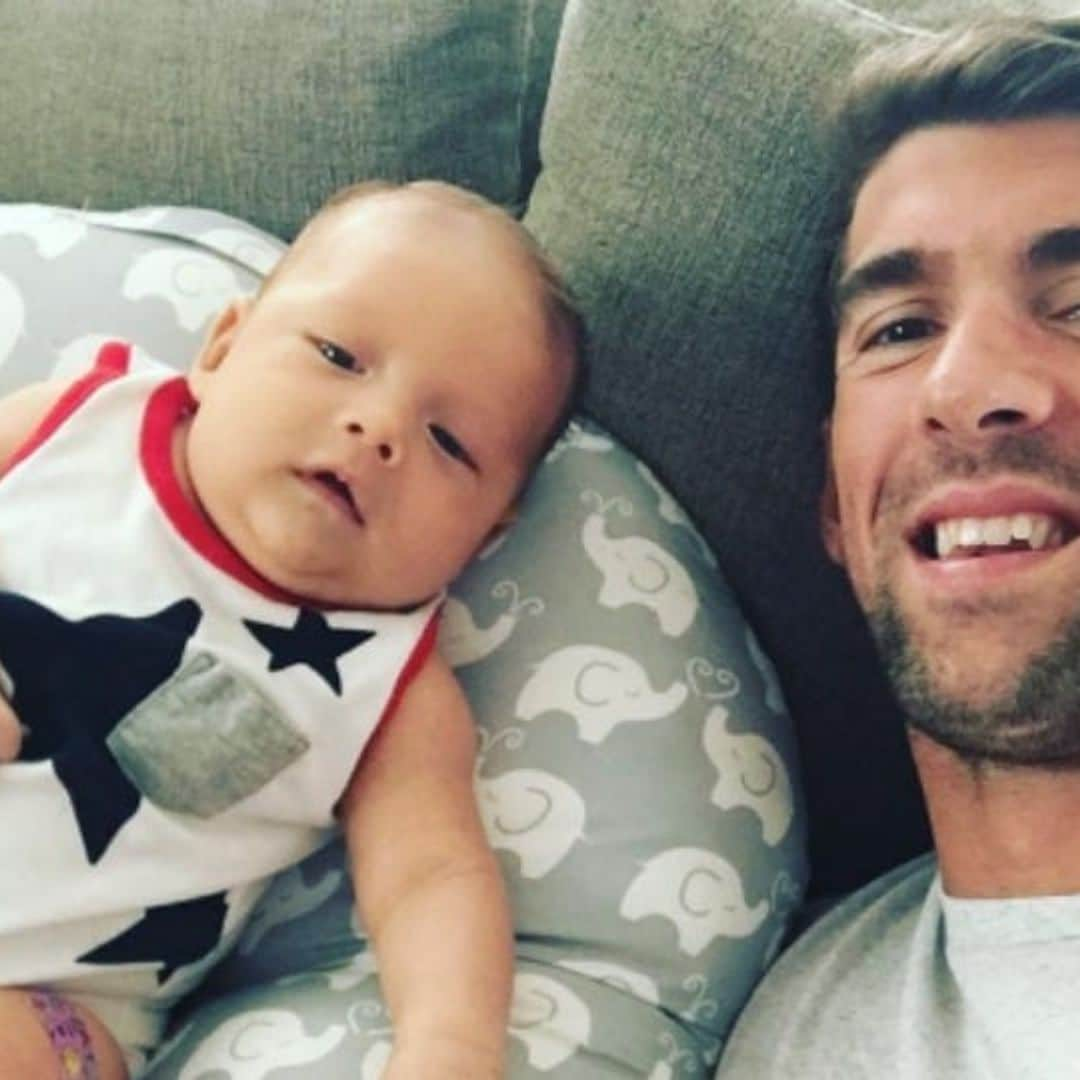 Rio 2016 Olympics: Michael Phelps and fiancée Nicole Johnson's son Boomer steals the show