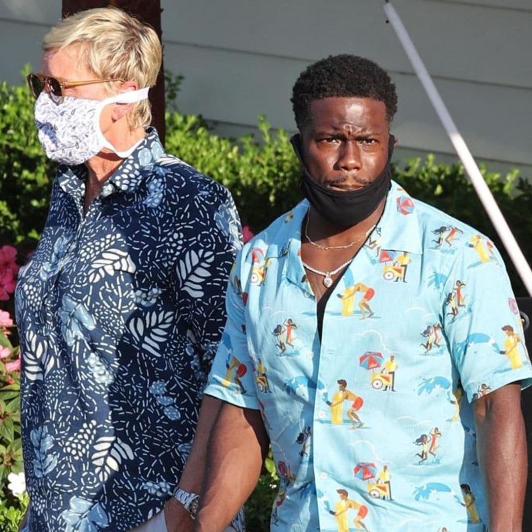 Kevin Hart Defends Friend, Ellen DeGeneres: “In times like this, I know how dark it gets.”