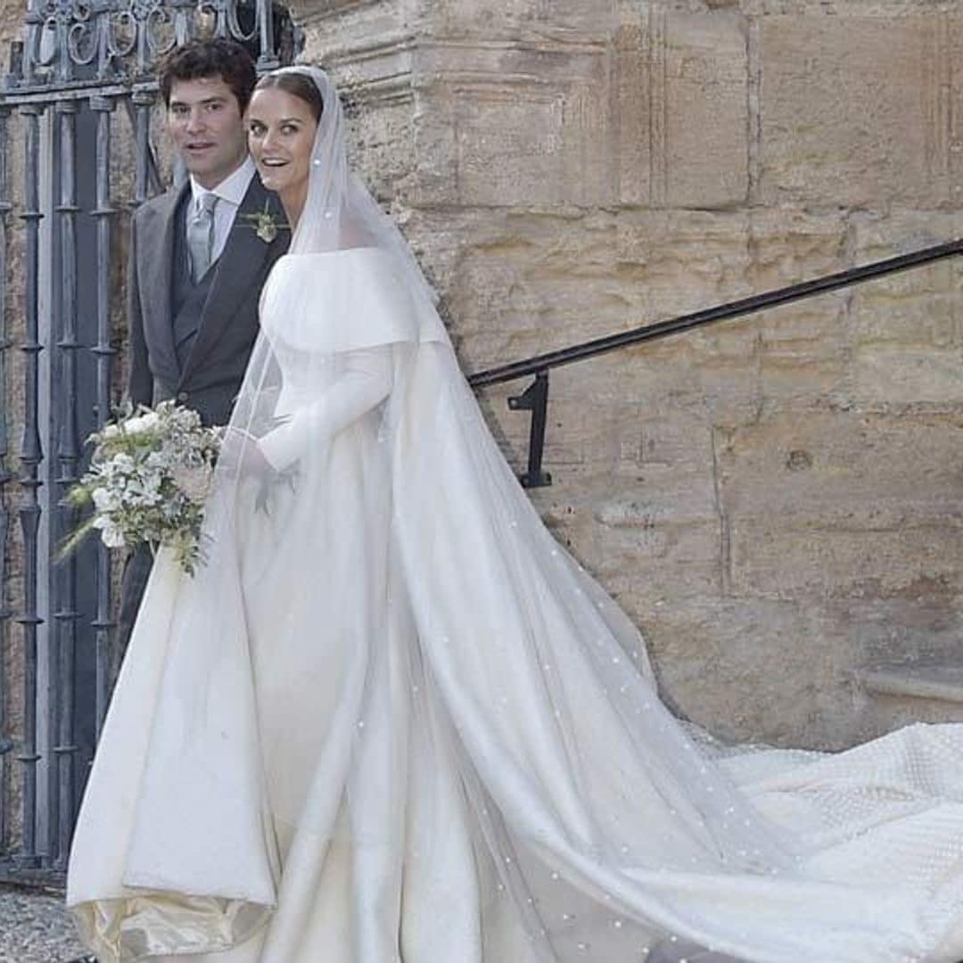 Lady Charlotte Wellesley and Alejandro Santo Domingo marry in lavish Spanish wedding