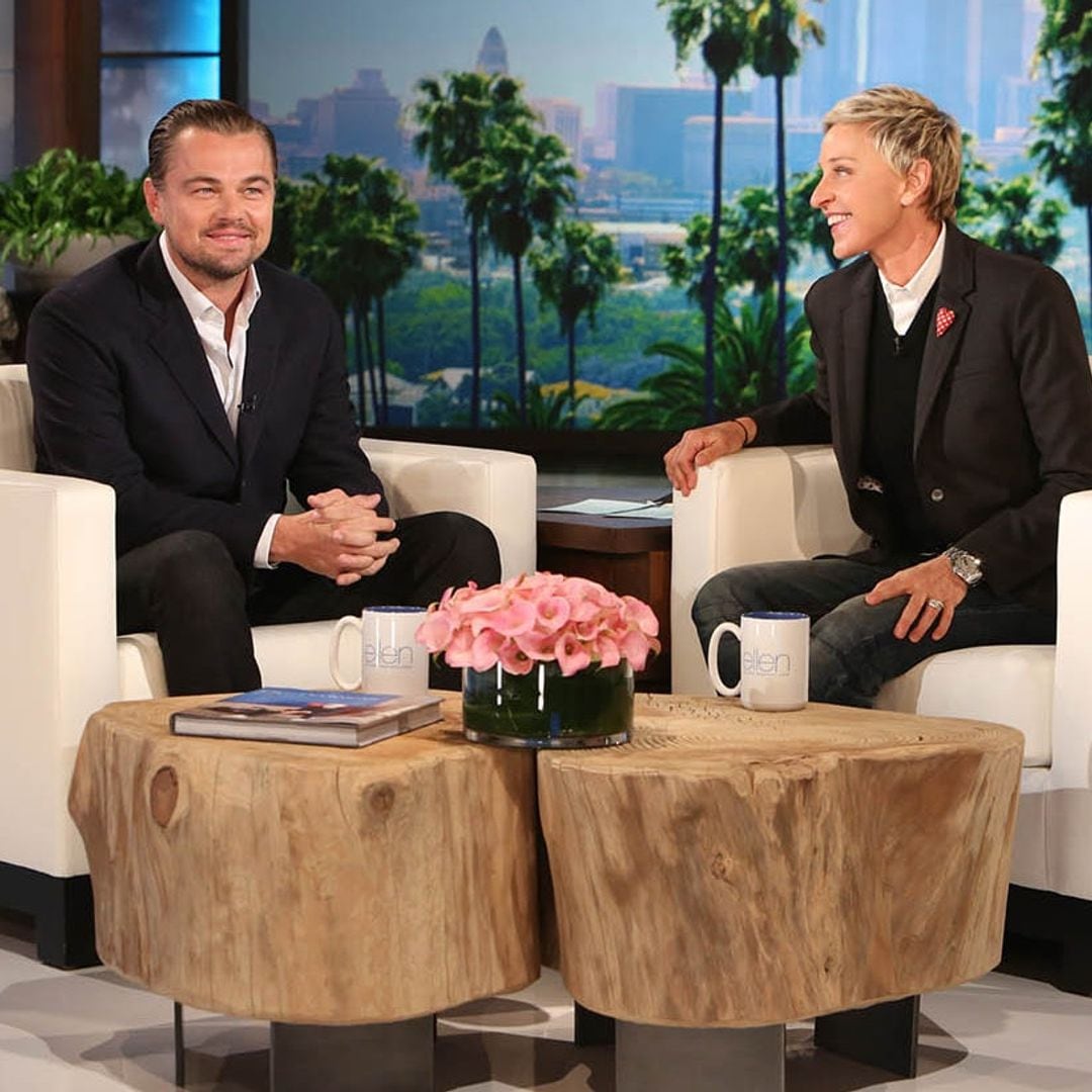 Leonardo DiCaprio talks about his 'bad luck' and beard on the 'Ellen DeGeneres Show'