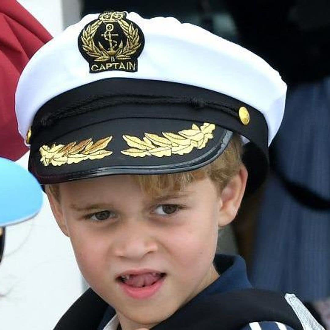 Prince George caught eating an ant at mom Kate Middleton’s charity event