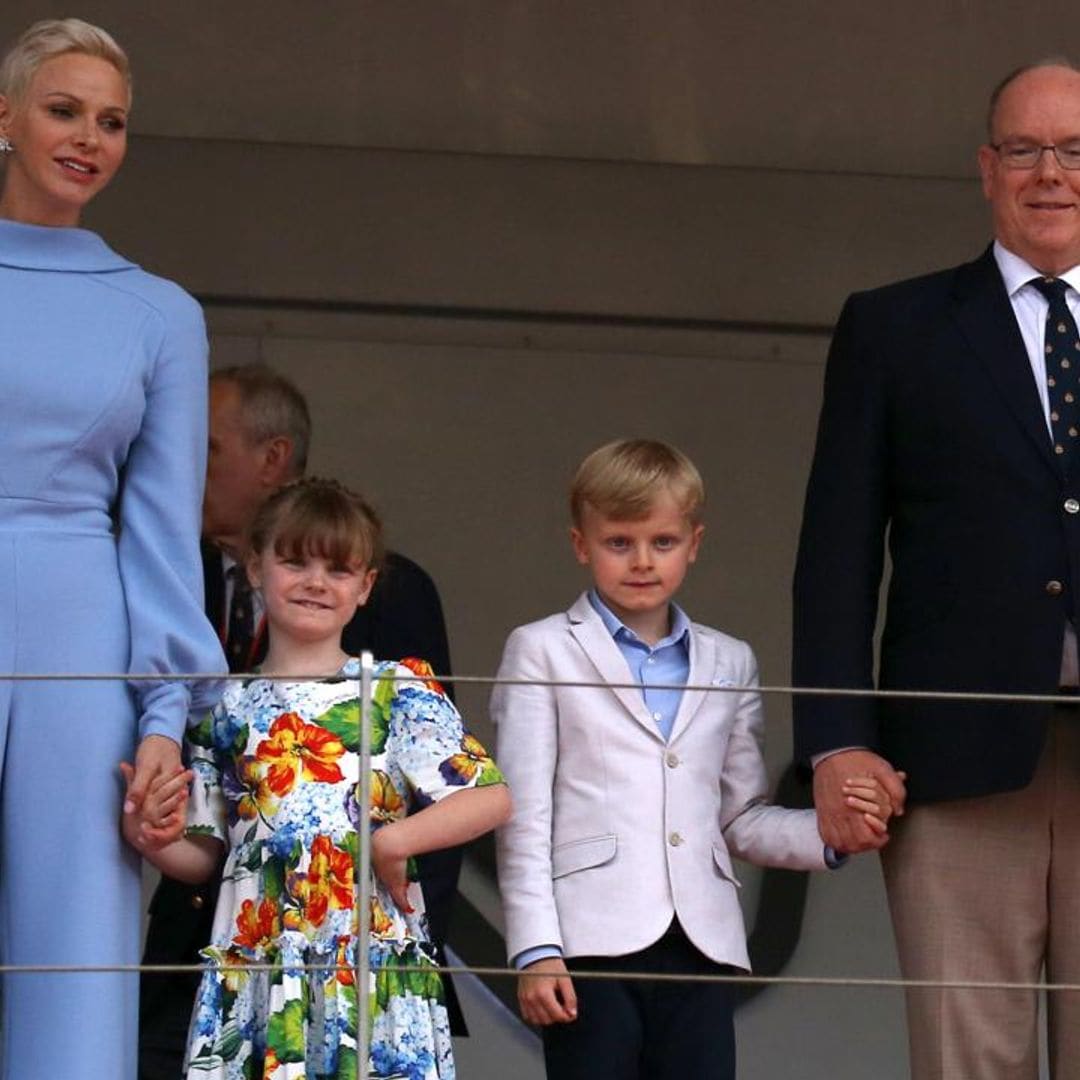 Princess Charlene and Prince Albert’s twins return to school: See photos from their first day back!