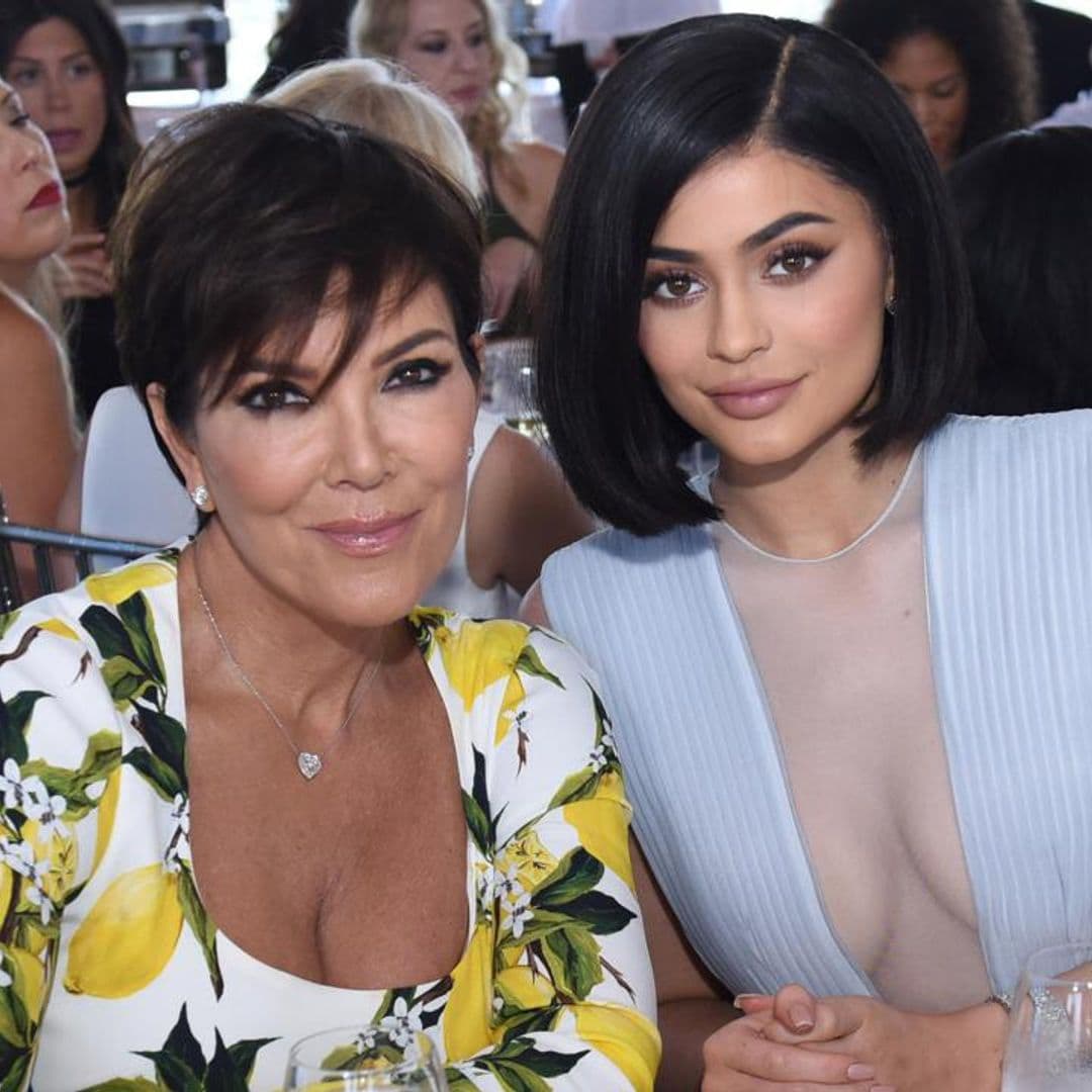 Kris Jenner opens up about being by Kylie’s side while she gave birth to baby Wolf