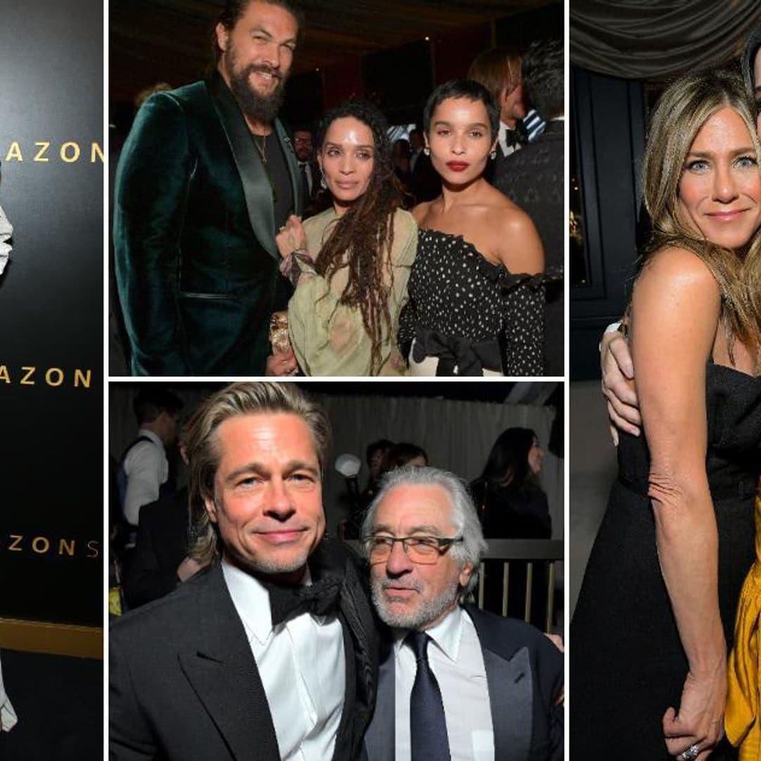 See how the stars mingled at the after parties post Golden Globes