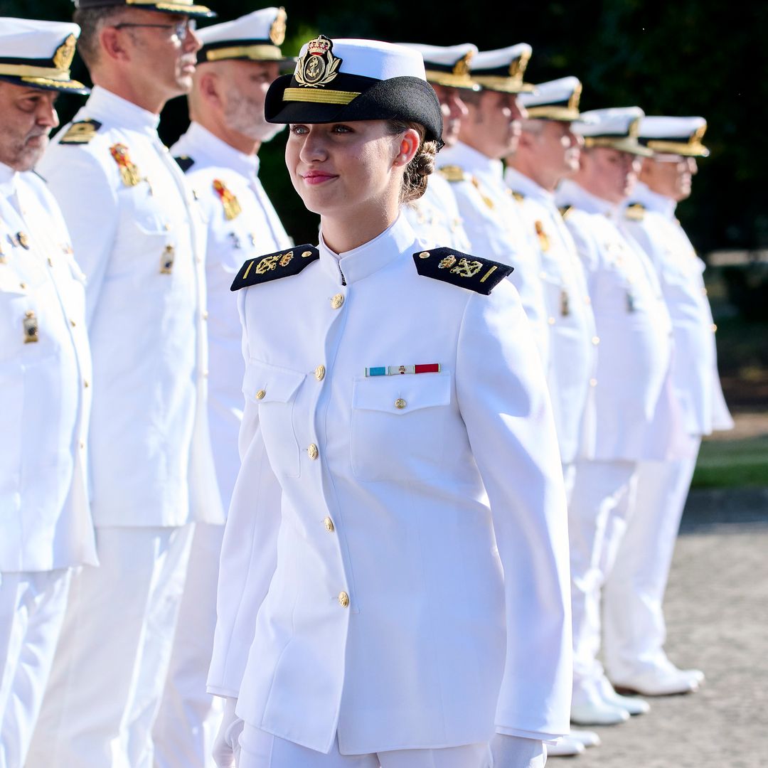 Princess Leonor continues her military training at naval academy