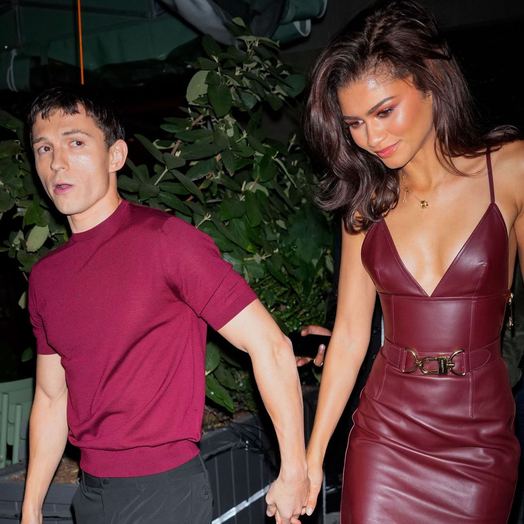 Tom Holland and Zendaya stun and look adorable in matching outfits