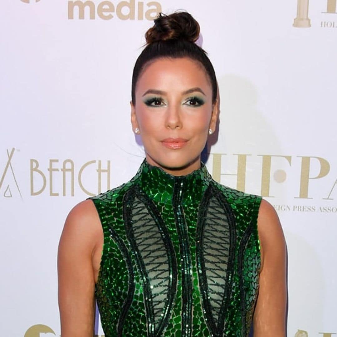 Eva Longoria’s Hairstylist creates a summer-ready top knot at Cannes – get the look!