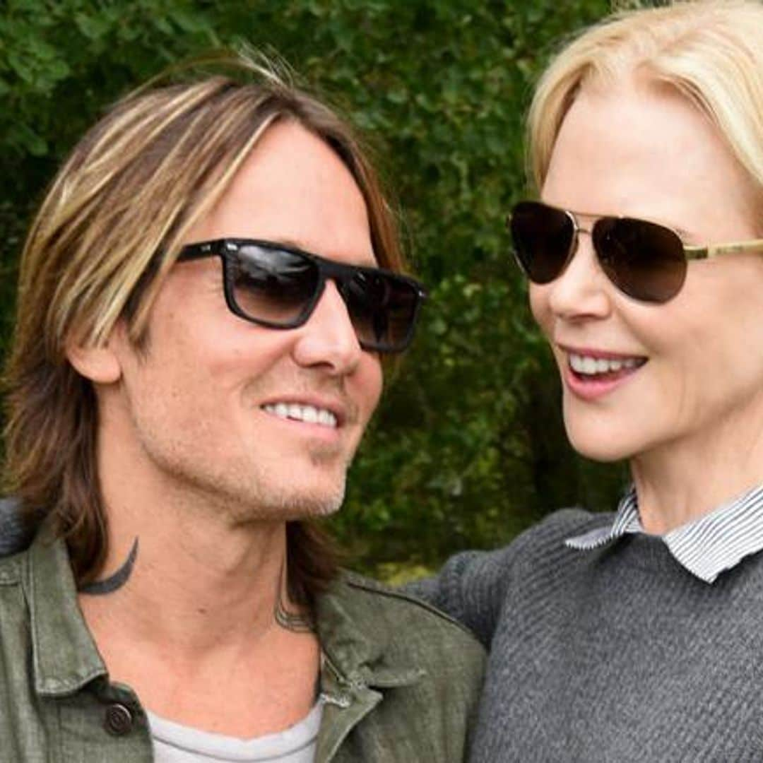 Nicole Kidman shares a rare photo of her and Keith Urban's daughters Sunday and Faith