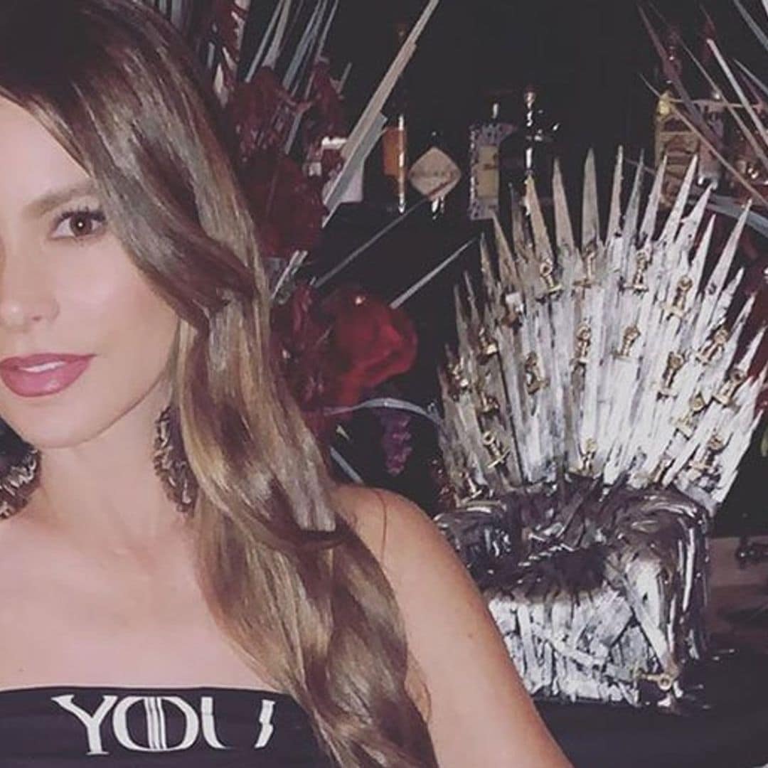 Sofia Vergara and her love for Game of Thrones - see how she went all out!