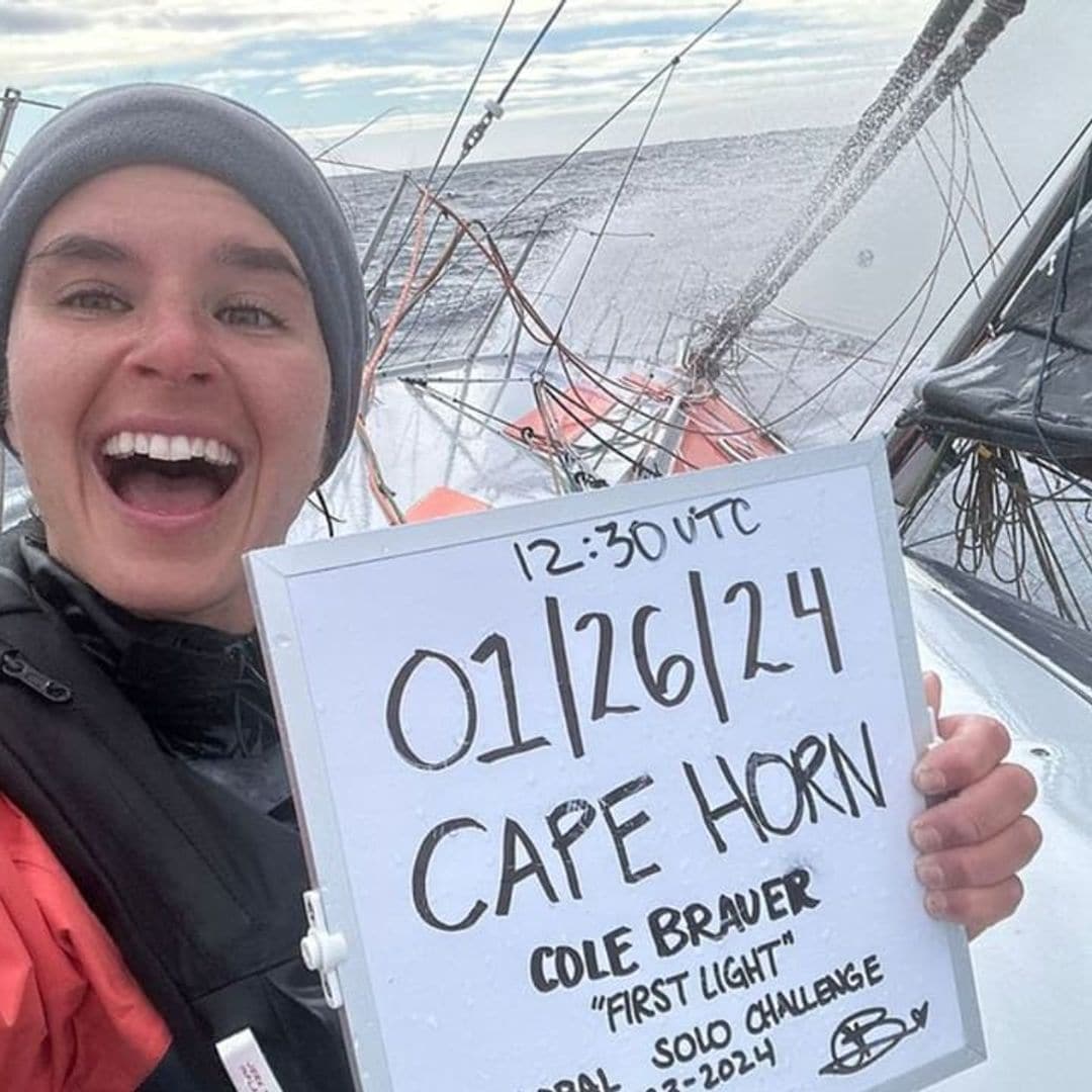 Cole Brauer became the first U.S. female to sail solo around the world