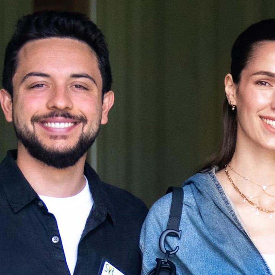 Princess Rajwa looks chic in D.C. with Crown Prince Hussein