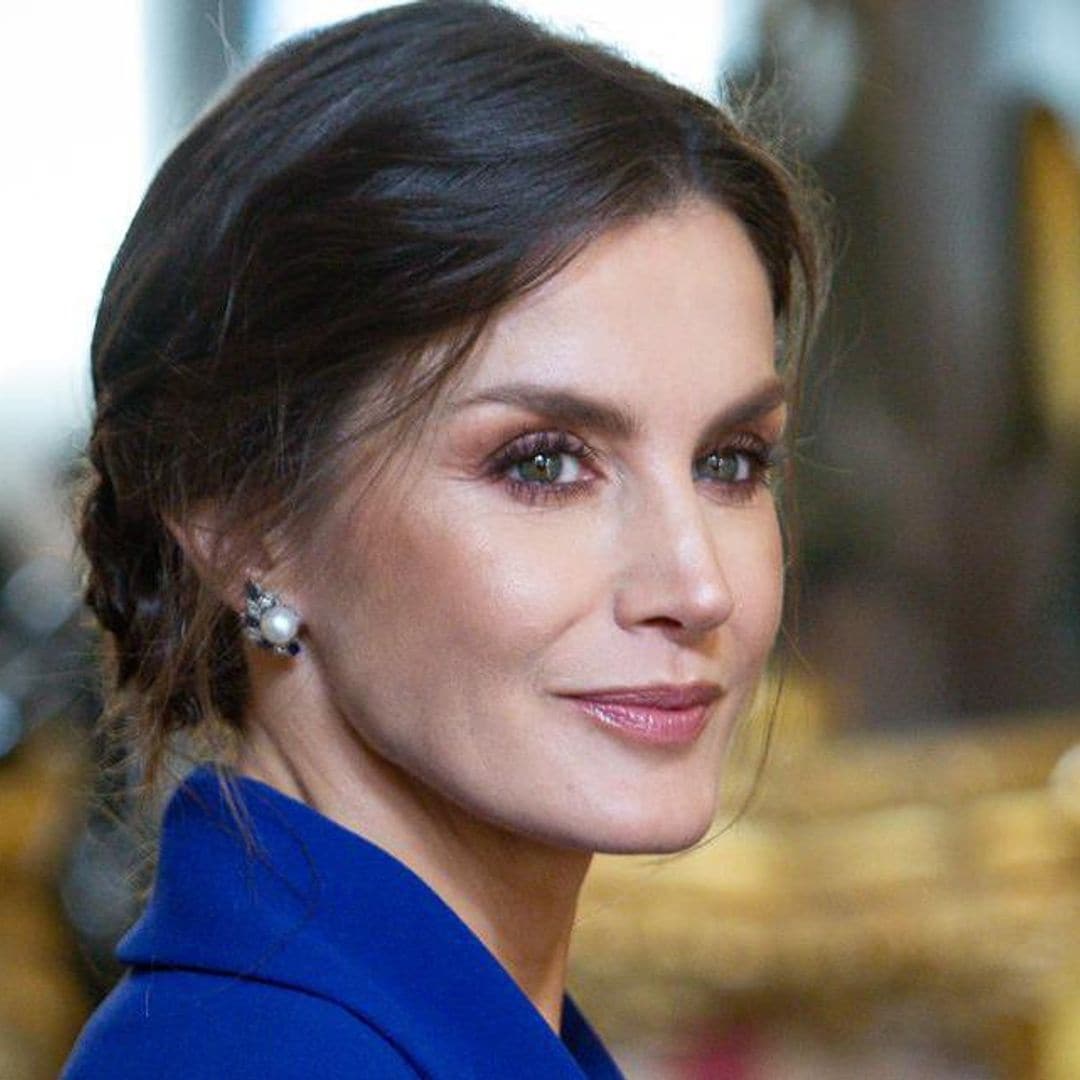 Queen Letizia stuns at her first engagement of the New Year