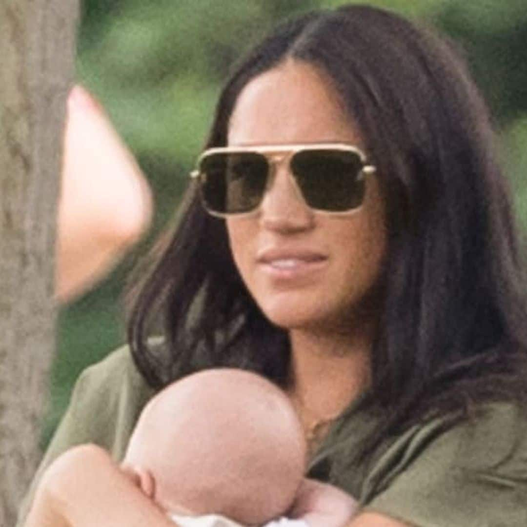 Meghan Markle is super chic and relaxed with her best accessory at polo tournament