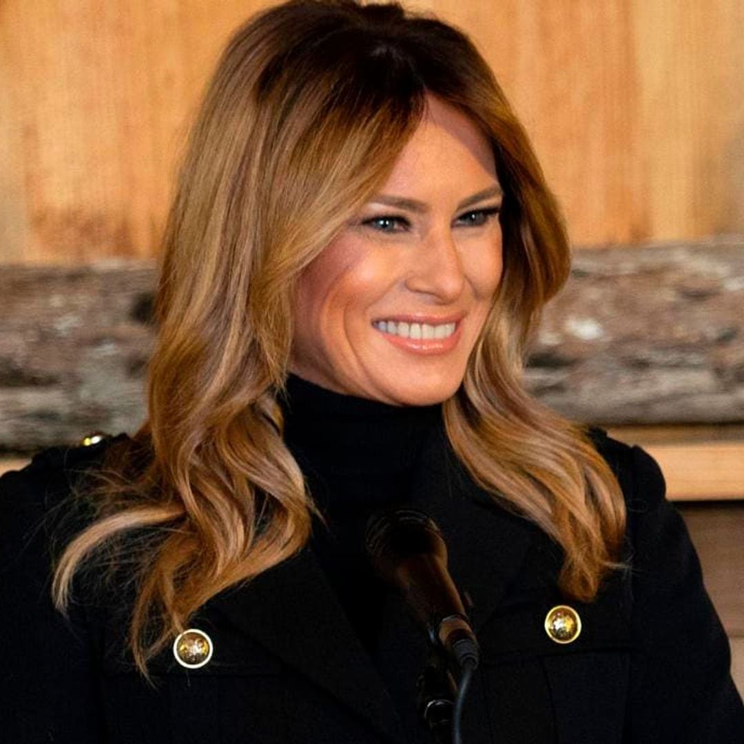 First Lady Melania Trump changes up her hairstyle to vote on Election Day