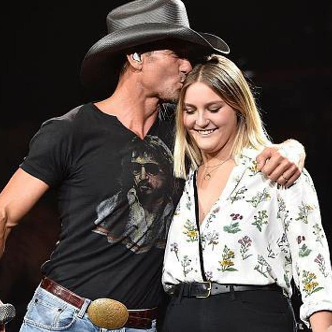 Tim McGraw dedicates song to daughter Gracie as she heads to college