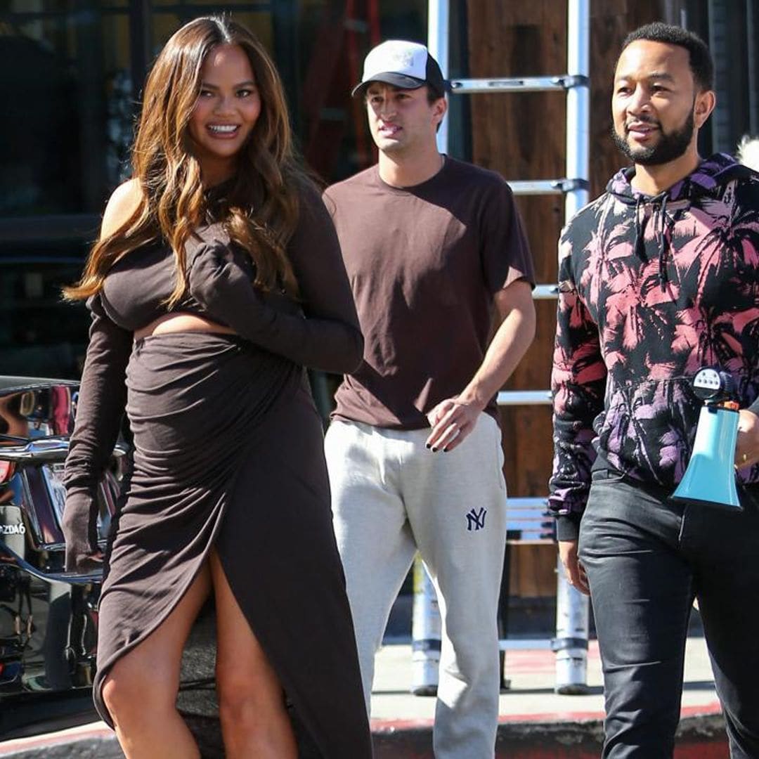 Chrissy Teigen welcomes a new baby with husband John Legend