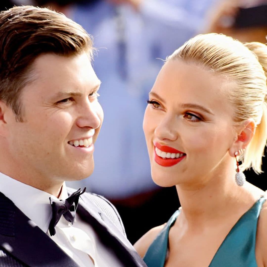 Scarlett Johansson and Colin Jost welcome a baby boy they named Cosmo