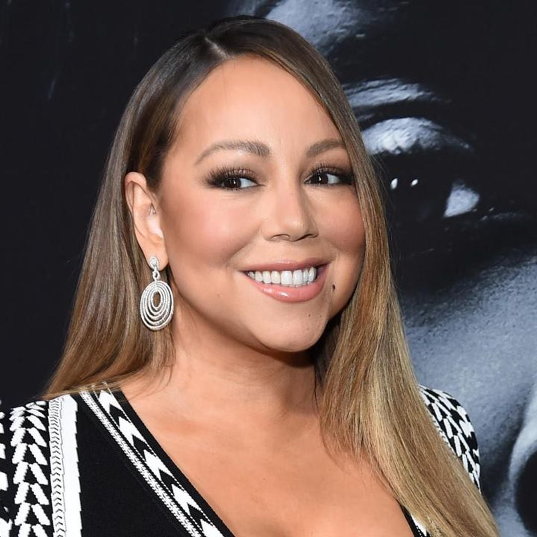 Mariah Carey goes on a movie date with boyfriend Bryan Tanaka wearing a sequined mini dress