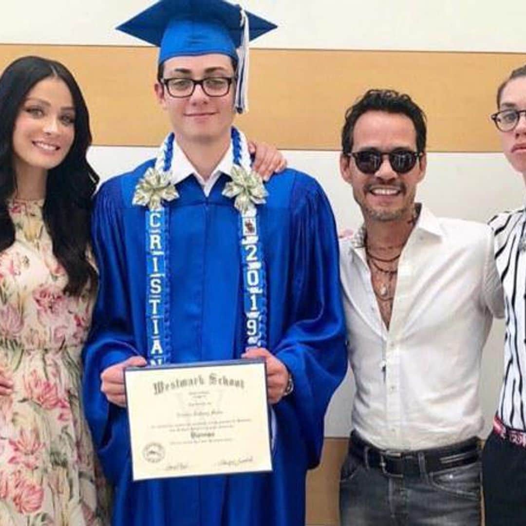 Marc Anthony and Dayanara Torres together again – for their son's graduation