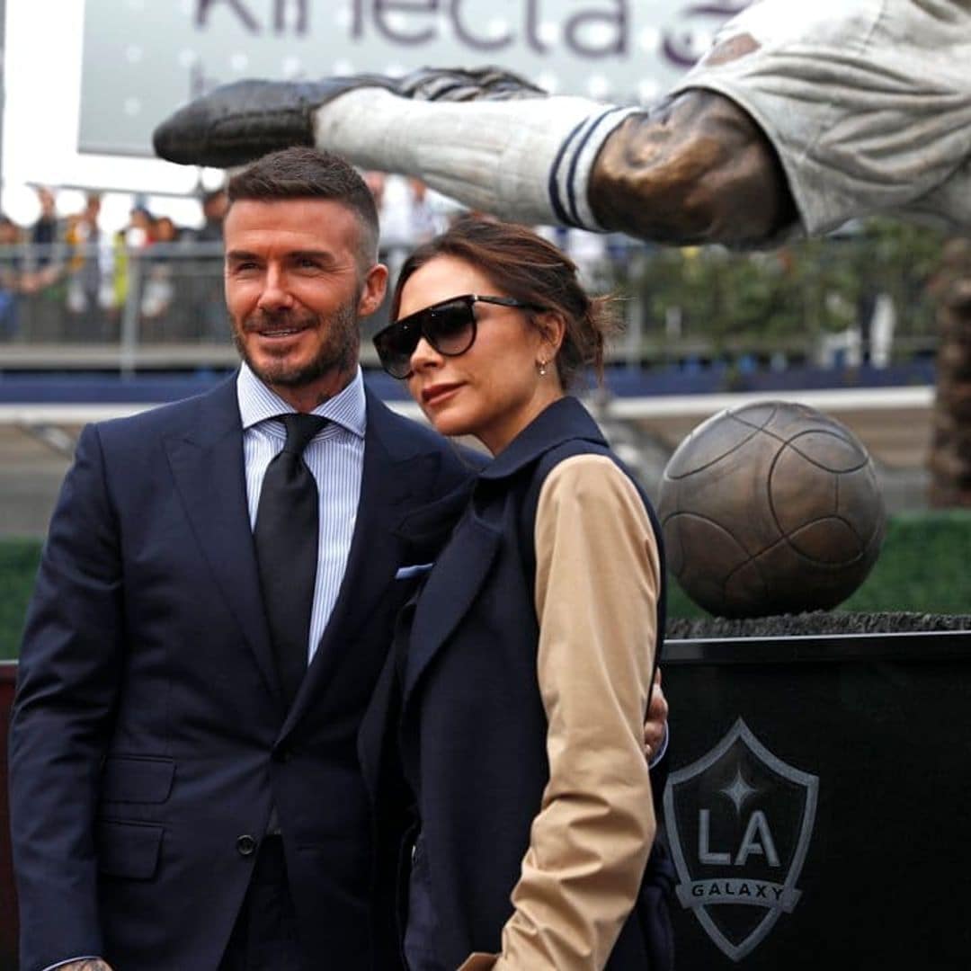 Here’s why David Beckham is the inspiration for Victoria Beckham’s latest clothing collection