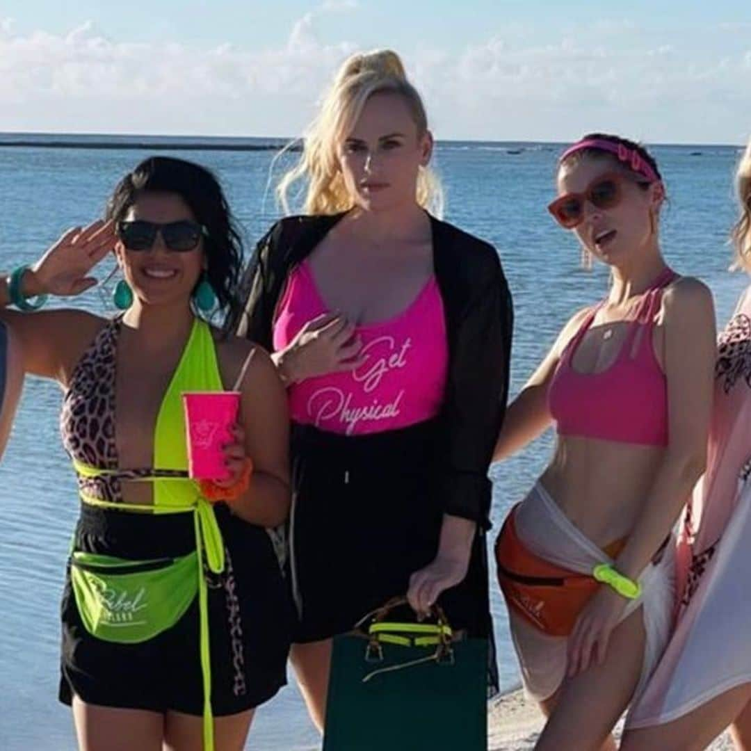 Rebel Wilson reunites with the cast of Pitch Perfect to celebrate her birthday