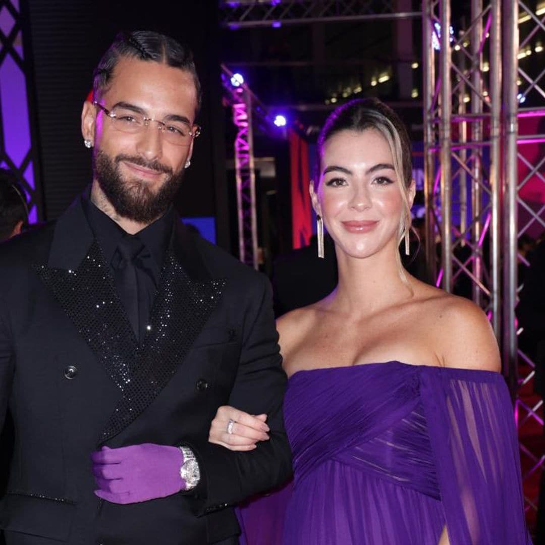 Maluma and Susana Gómez celebrate their first Christmas as expecting parents