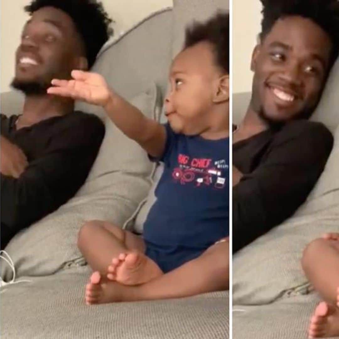 You need to see this conversation between a father and his baby that has gone viral