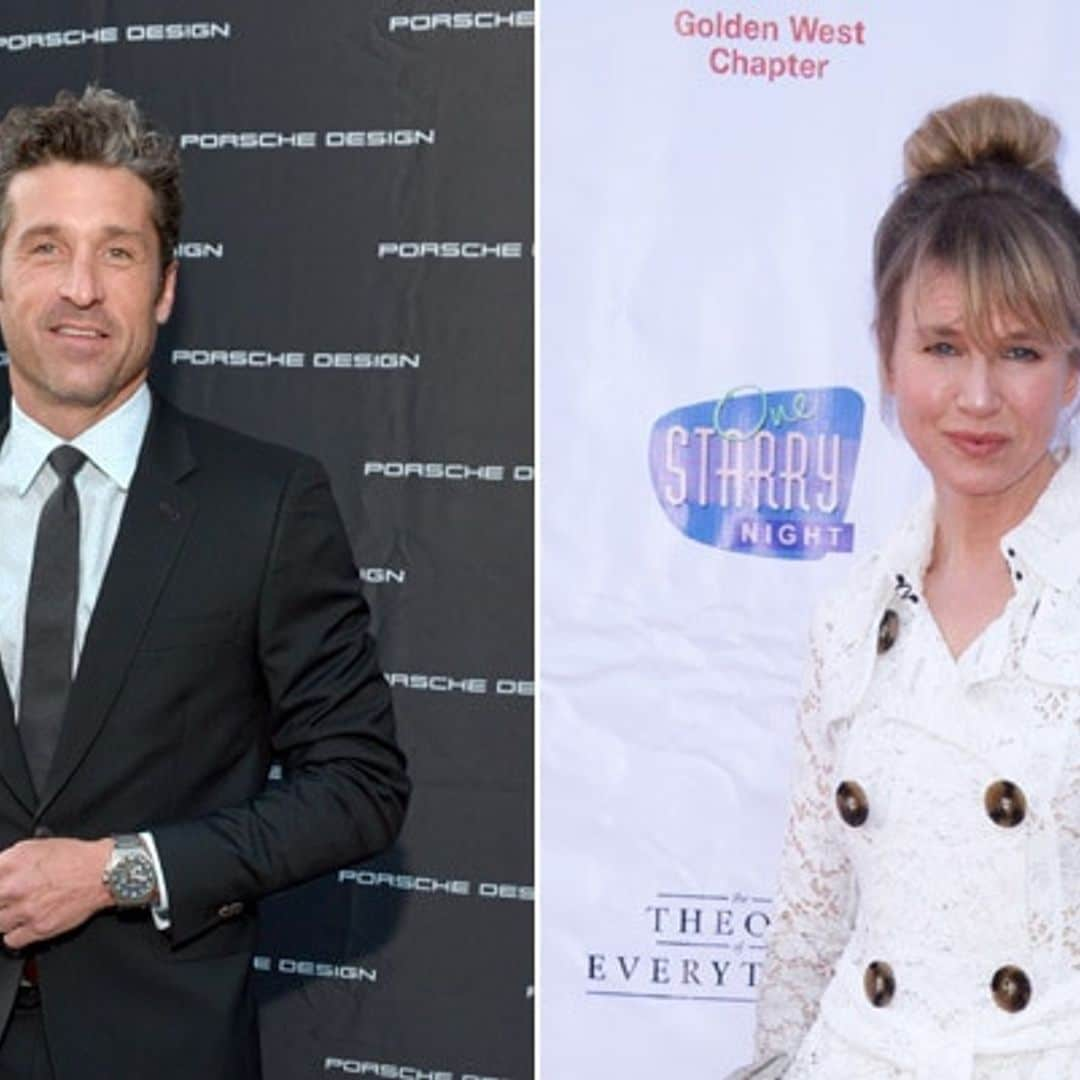 Patrick Dempsey touches down in London for 'Bridget Jones's Baby'