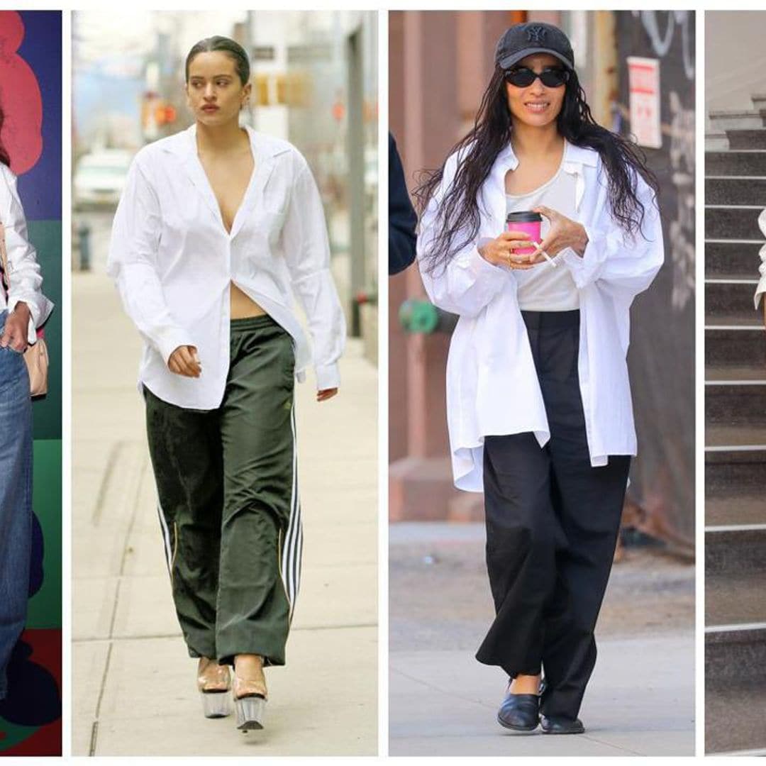 Find here how your favorite celebs are wearing the classic white shirt