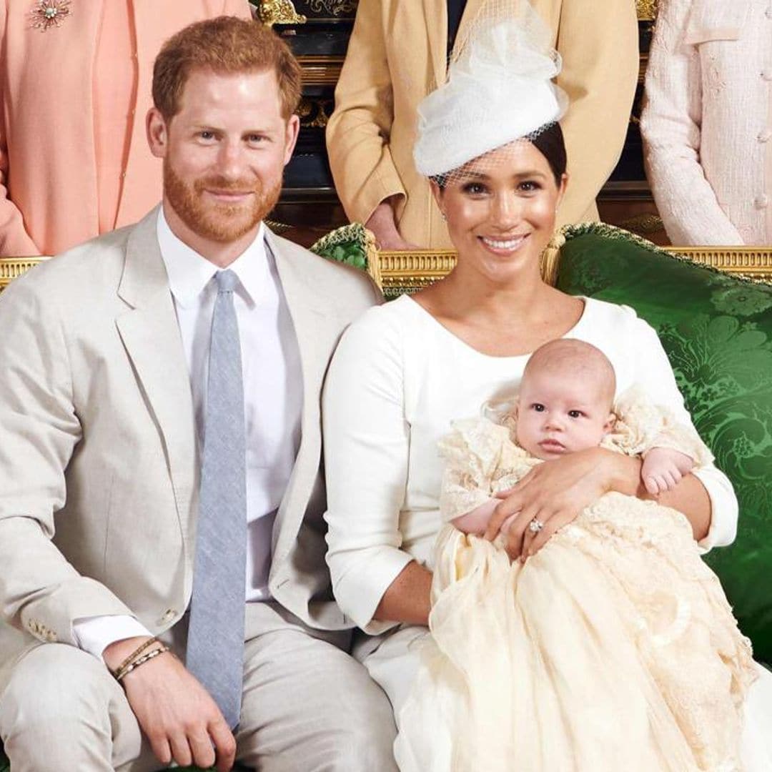 Meghan Markle and Prince Harry release never-before-seen photo of Archie