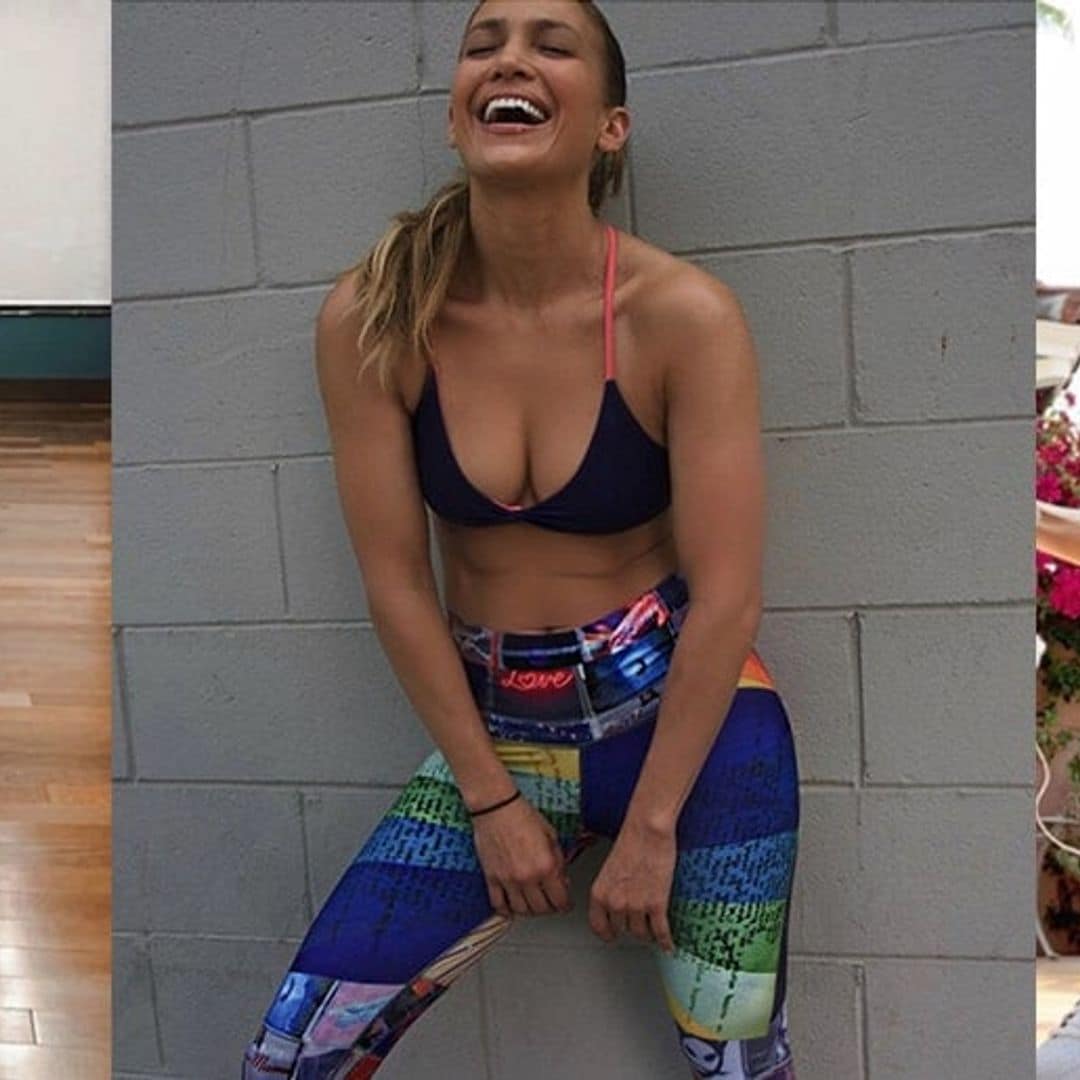 JLO, Thalía and more fit celebs add style to activewear