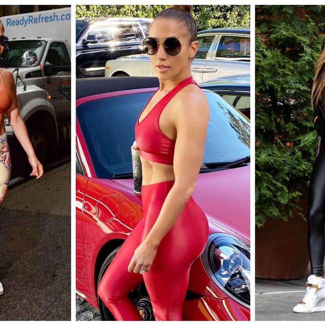 Jennifer Lopez makes gym wear look so hot!