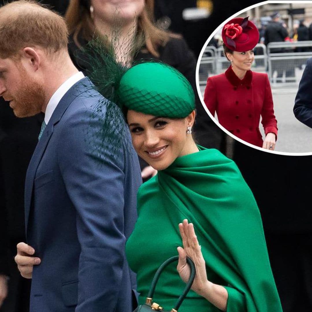 Meghan Markle’s bold fashion statement at final royal engagement with Kate and William