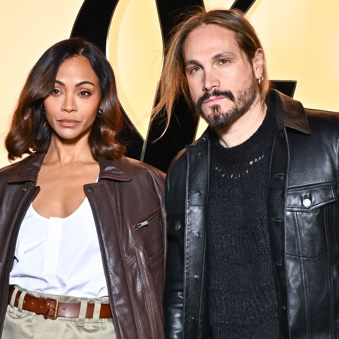 Zoe Saldaña steps out in sky-high platform heels in Paris: Her sweet moment with husband Marco Perego