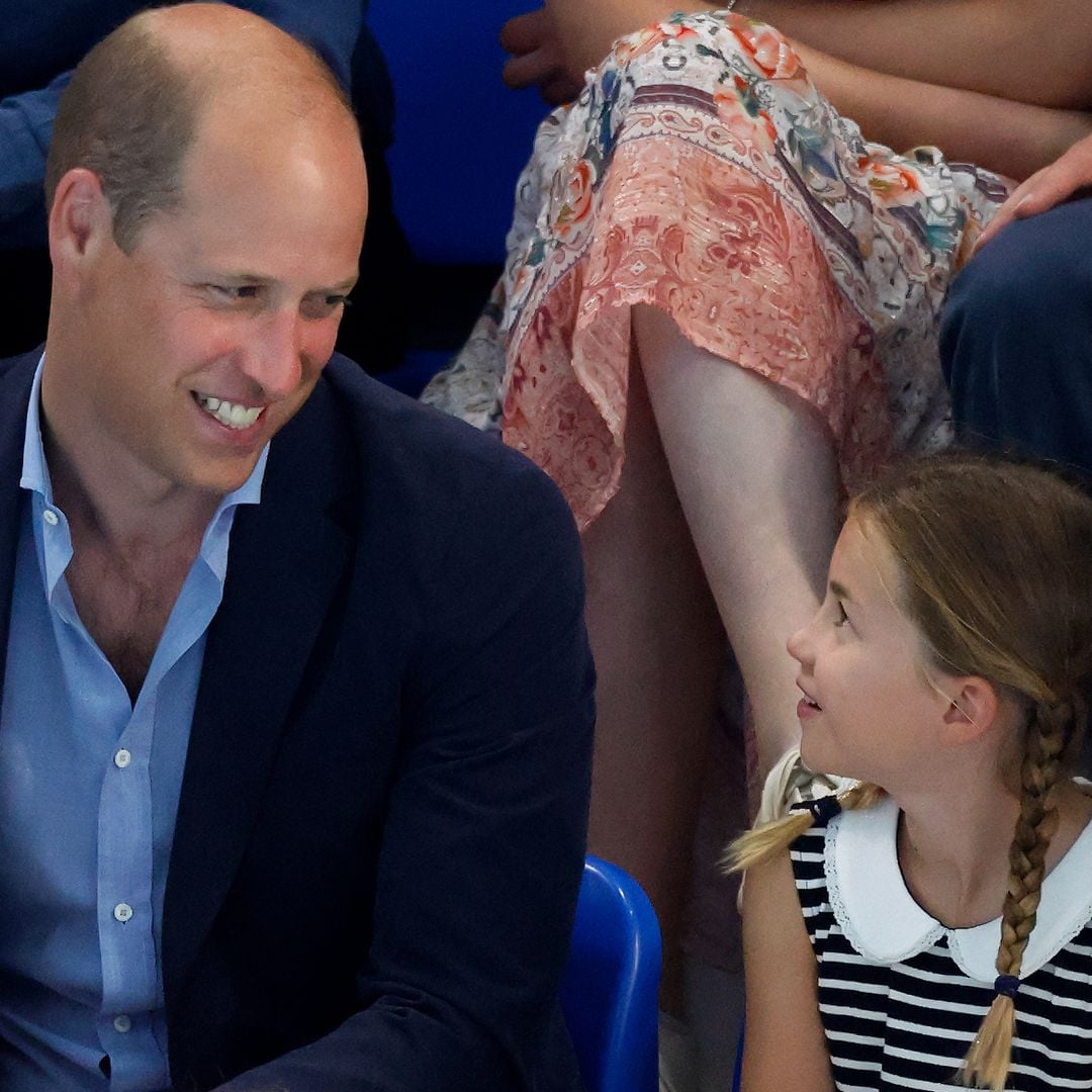 Princess Charlotte made an accessory that her dad Prince William's been wearing away from home: See it here