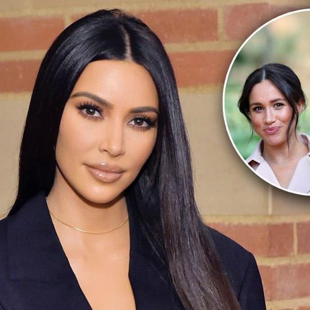 Kim Kardashian empathizes with Meghan Markle's need for a 'safe place'