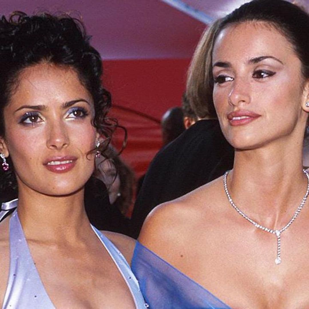 Salma Hayek shares sweet Father’s Day throwback alongside Penelope Cruz and their dads