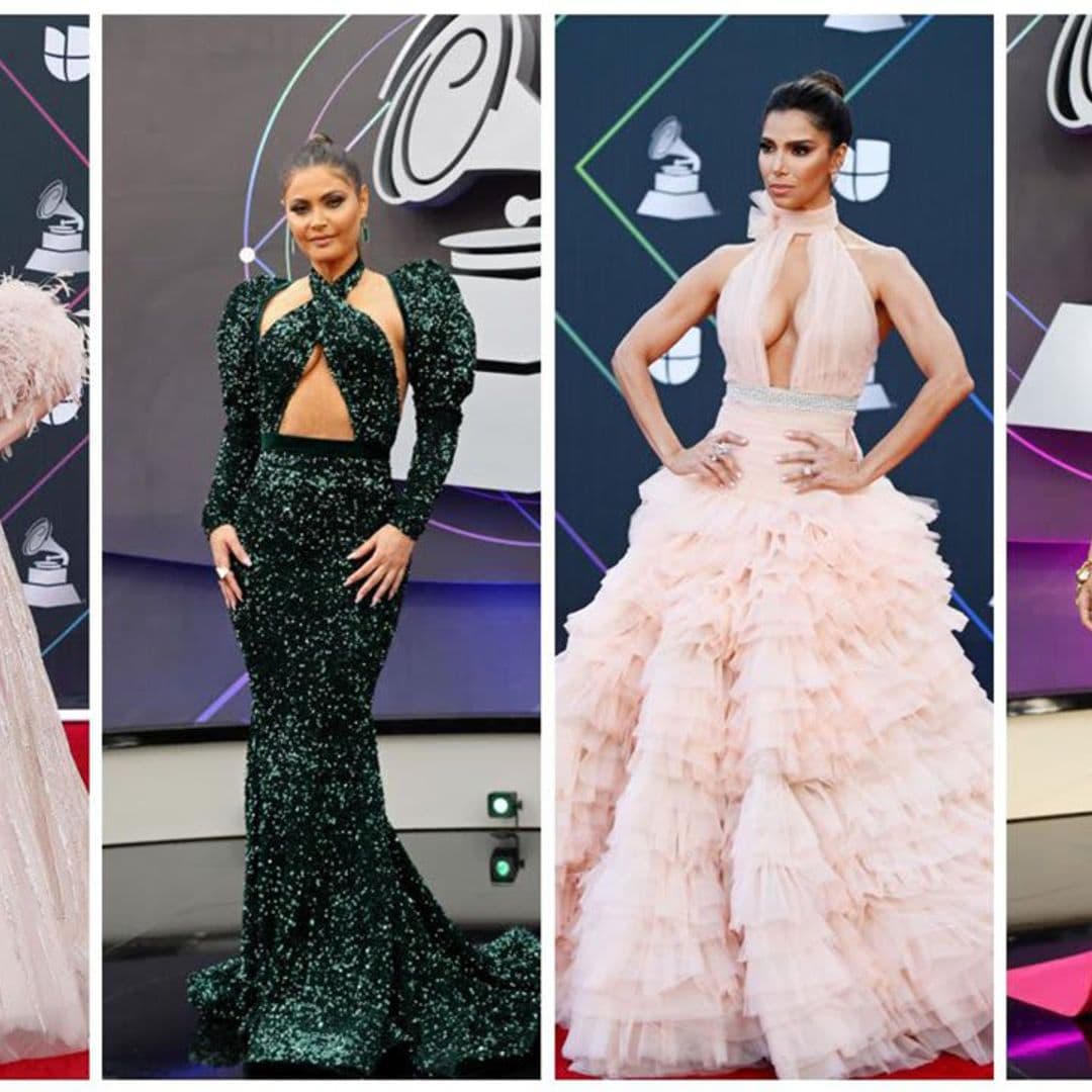 The hottest fashion trends from the red carpet of the 2021 Latin Grammys