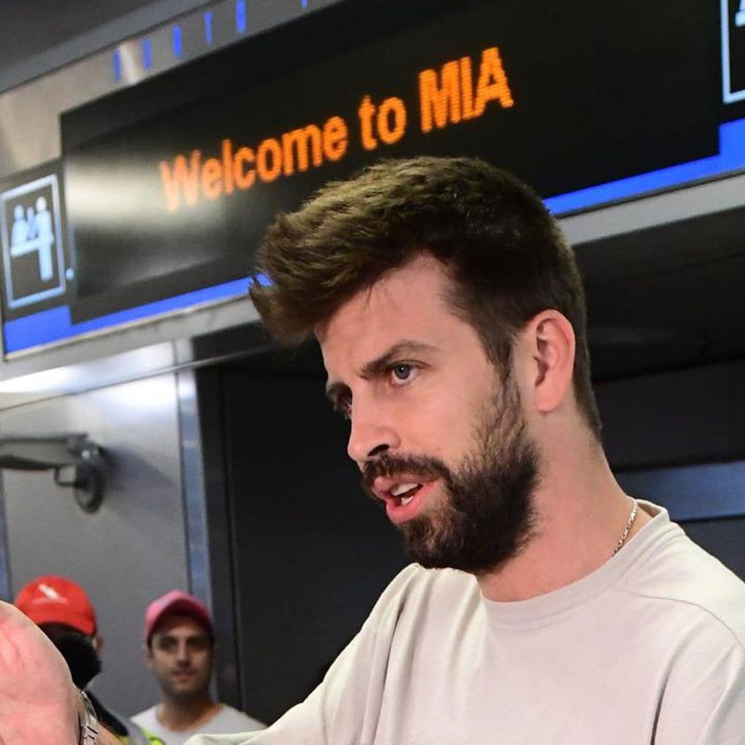 Piqué takes Milan and Sasha back to Miami; kids not going to their uncle’s wedding