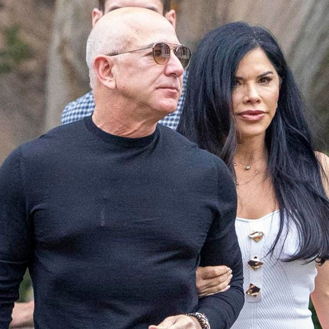 Lauren Sanchez and Jeff Bezos party with Oprah, Kris Jenner, and more