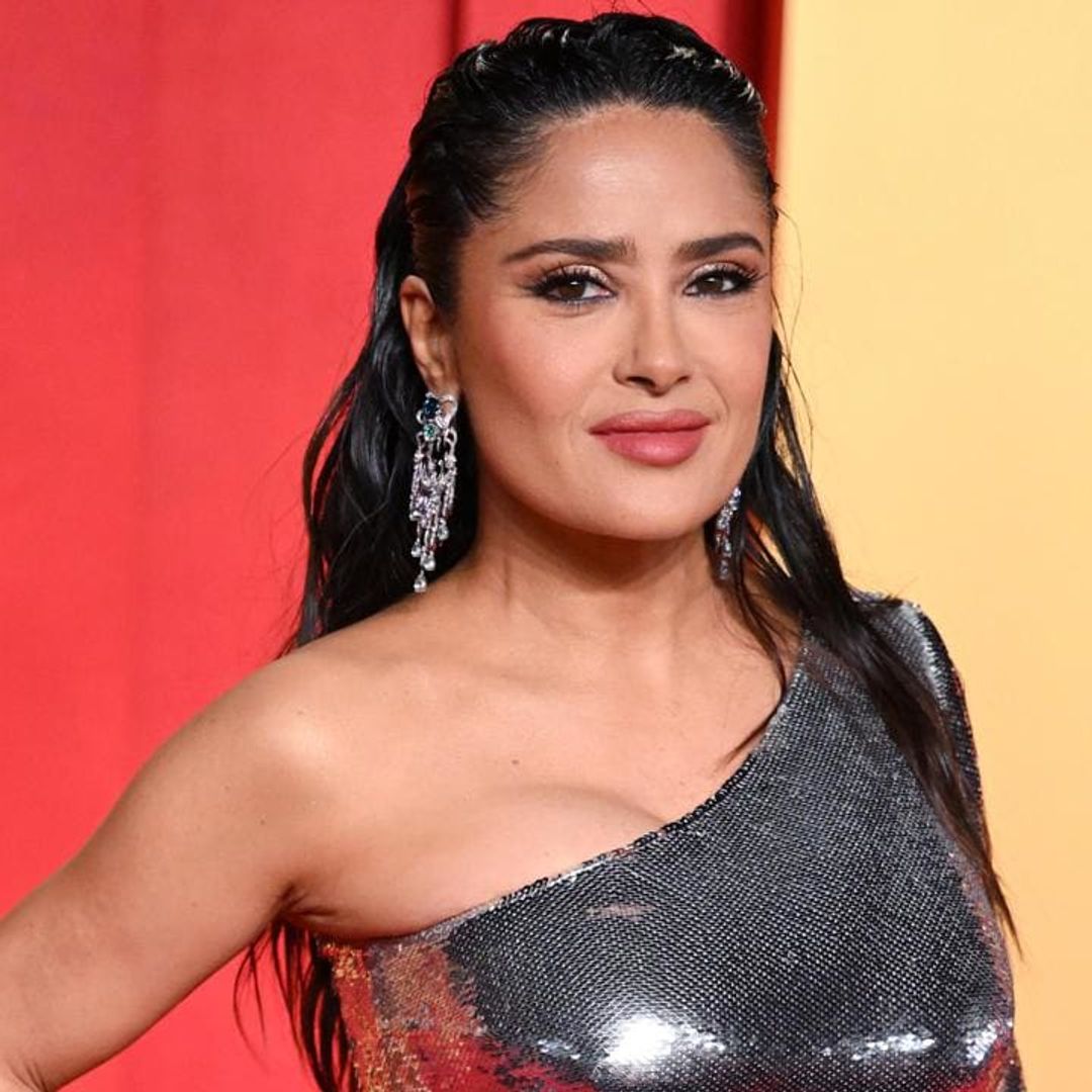 Salma Hayek shares throwback video in gorgeous white gown