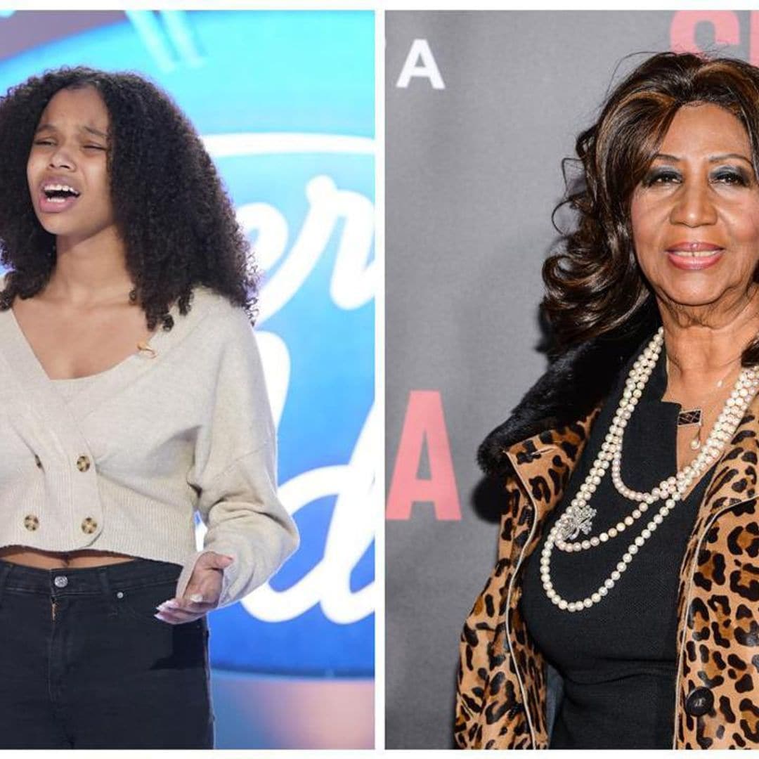 Aretha Franklin’s 15-year-old granddaughter Grace auditions for ‘American Idol’