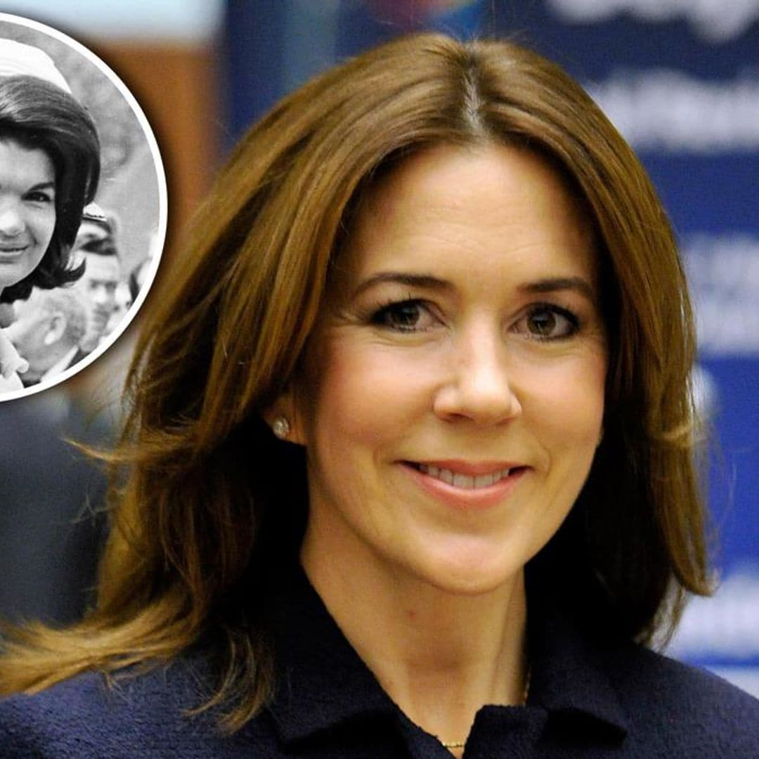 Crown Princess Mary has a Jackie O moment at the opening of Parliament