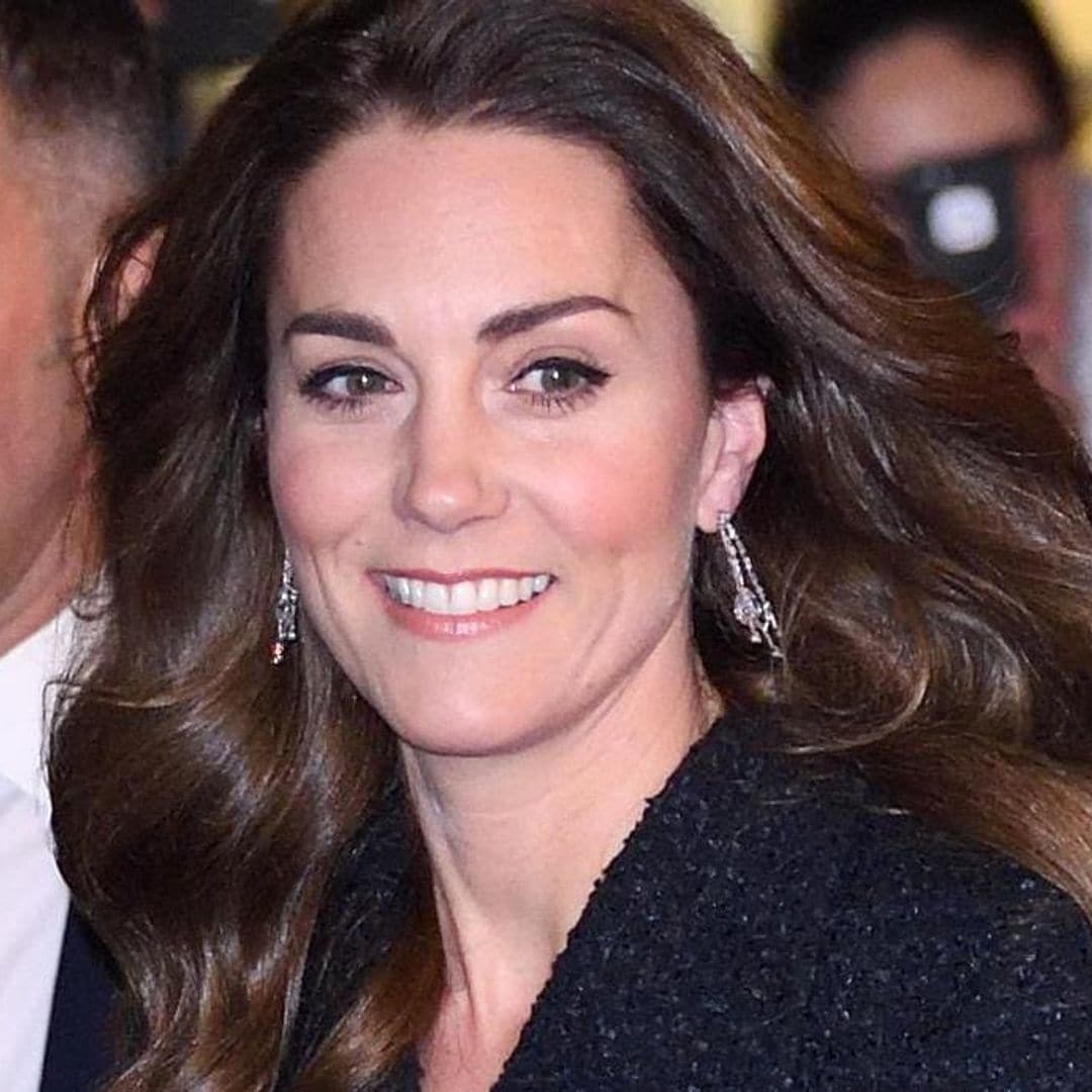 Kate Middleton wears sparkling disco shoes on night out in London