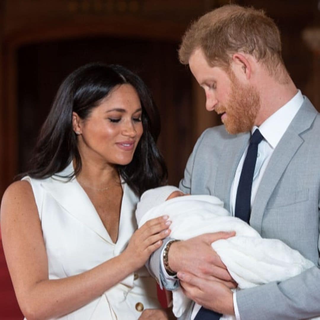 Meghan Markle shares new personal photo of baby Archie honoring Princess Diana for Mother's Day!