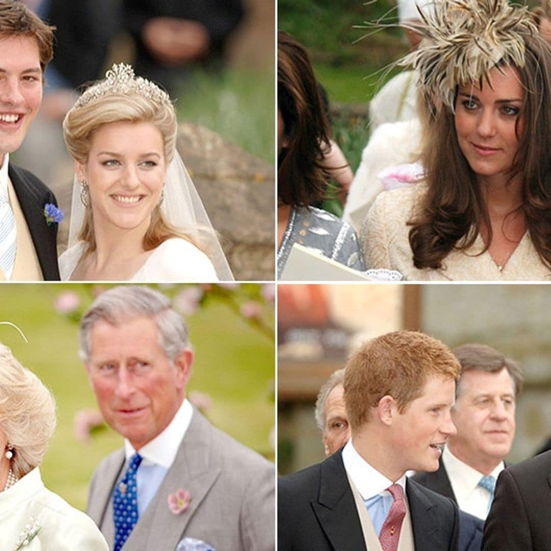 William and Harry (and Kate!) were guests at stepsister Laura Lopes' wedding – see the pics